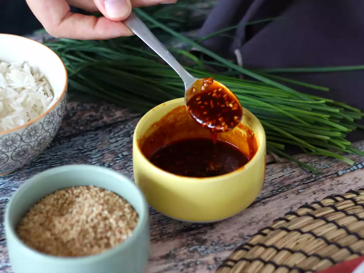 Scharfe koreanische Gochujang-Sauce für Bibimbap und andere Rezepte - foto 3