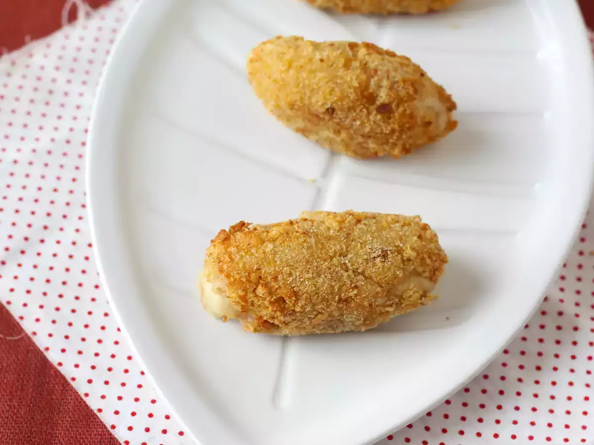 Schinkenkroketten aus dem Air Fryer: knusprig mit wenig Öl - foto 4