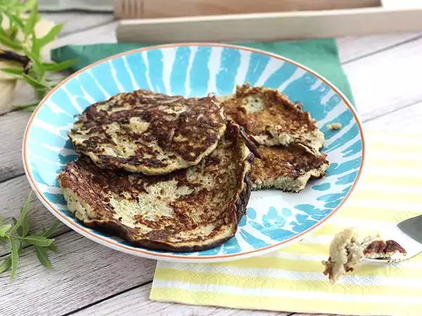 Rezept Schnelle glutenfreie pfannkuchen (bananen+eier)