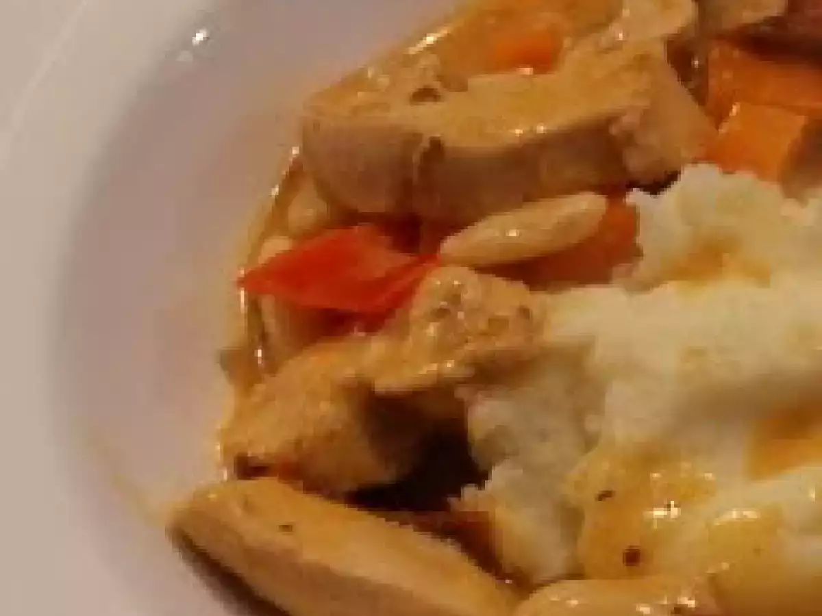 Schnelle Hähnchenbrust Casserole - mit allem, was noch so da war