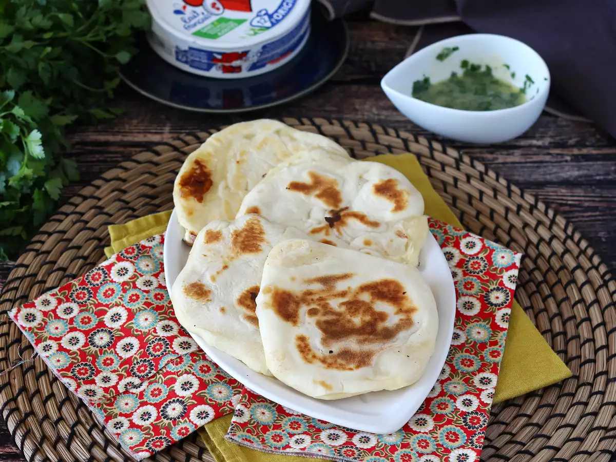 Schnelle Käse-Naans - foto 2