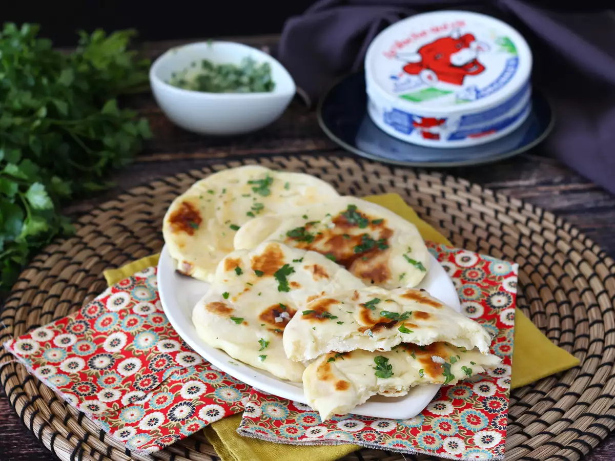 Schnelle Käse-Naans - foto 4