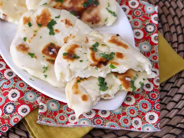 Rezept Schnelle käse-naans