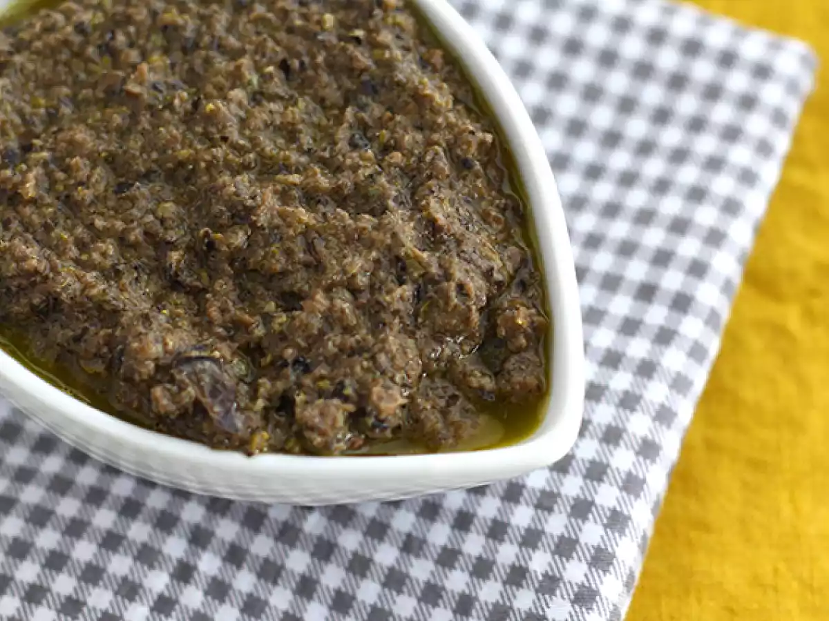 Schnelle Tapenade mit schwarzen Oliven - foto 4