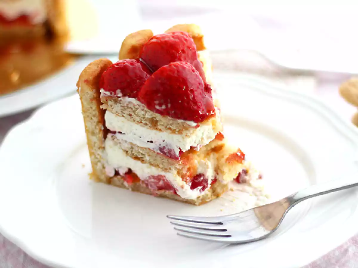 Schnelle und einfache Erdbeer-Charlotte - foto 3