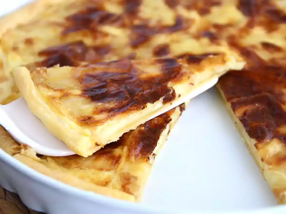 Schnelle und einfache Maroilles-Torte - foto 2