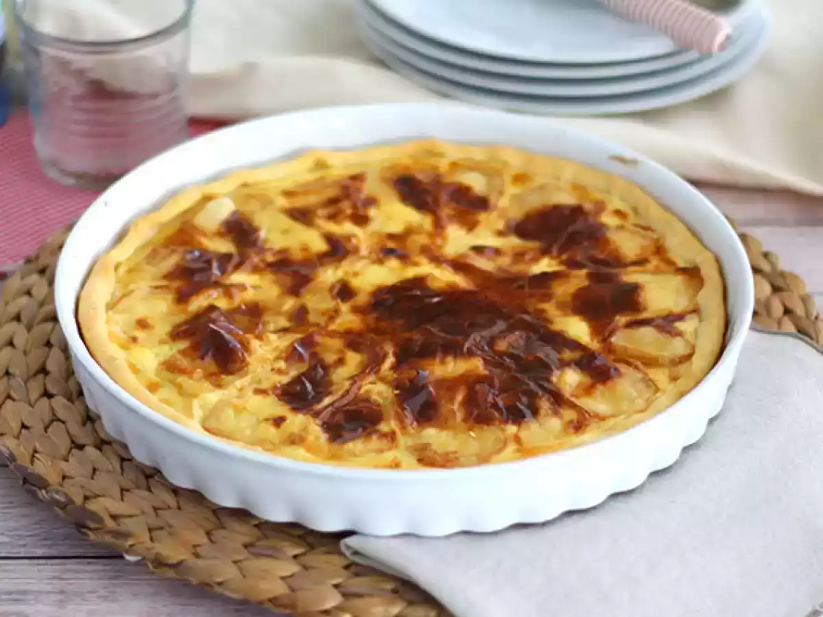 Schnelle und einfache Maroilles-Torte - foto 3