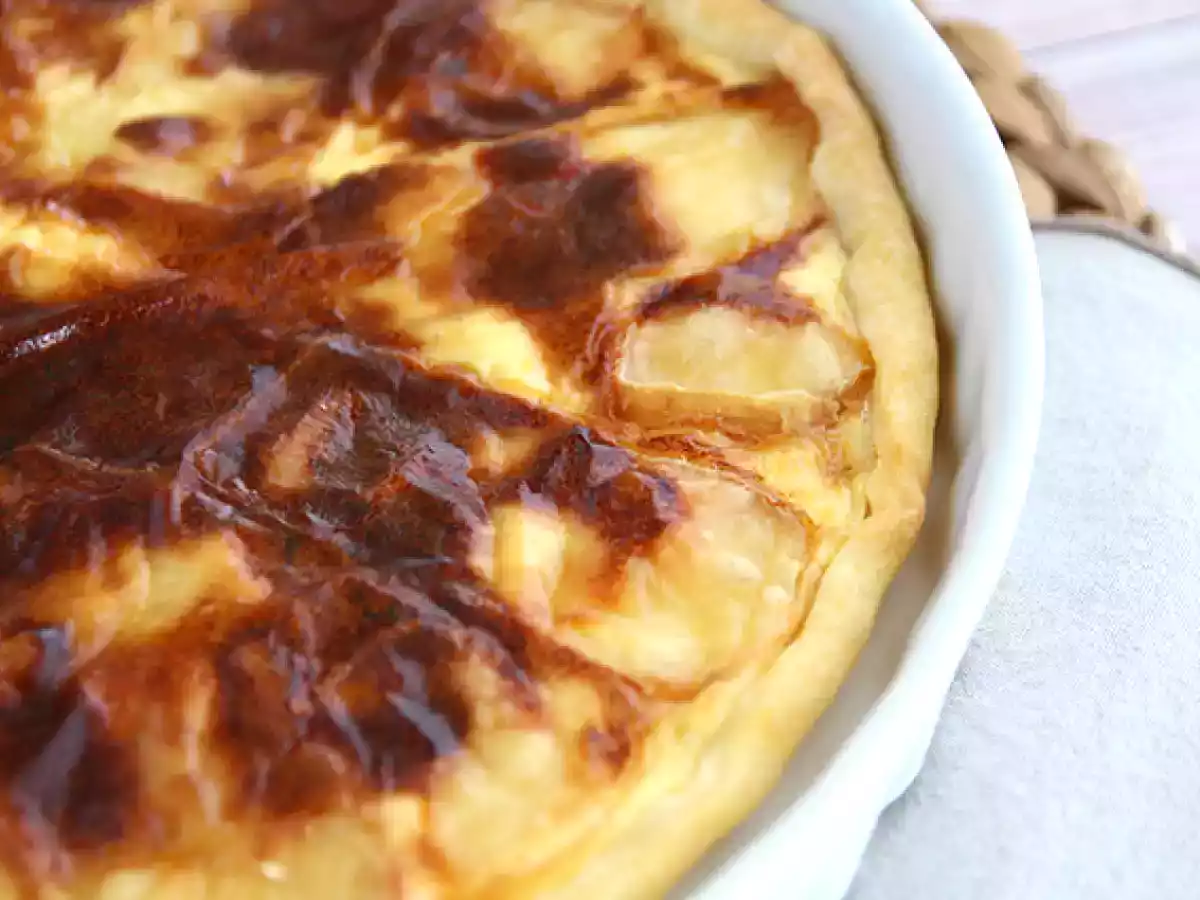 Schnelle und einfache Maroilles-Torte - foto 4