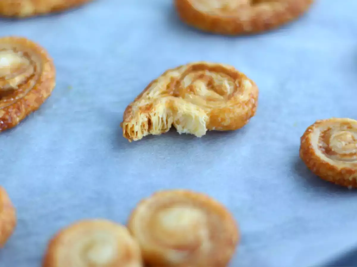 Schnelle und einfache Palmiers aus Blätterteig - foto 4