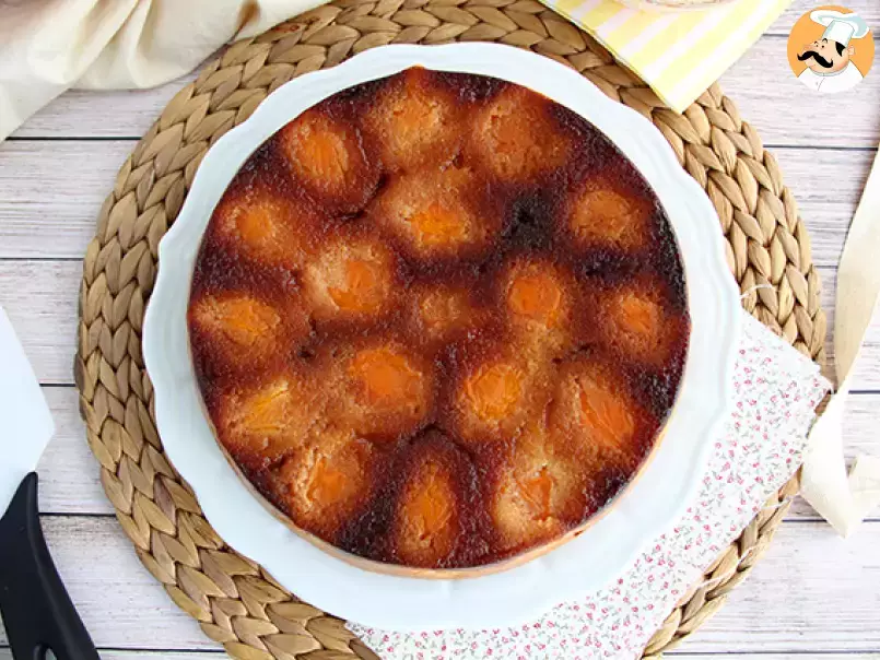 Schneller und einfacher Aprikosenkuchen, foto 3