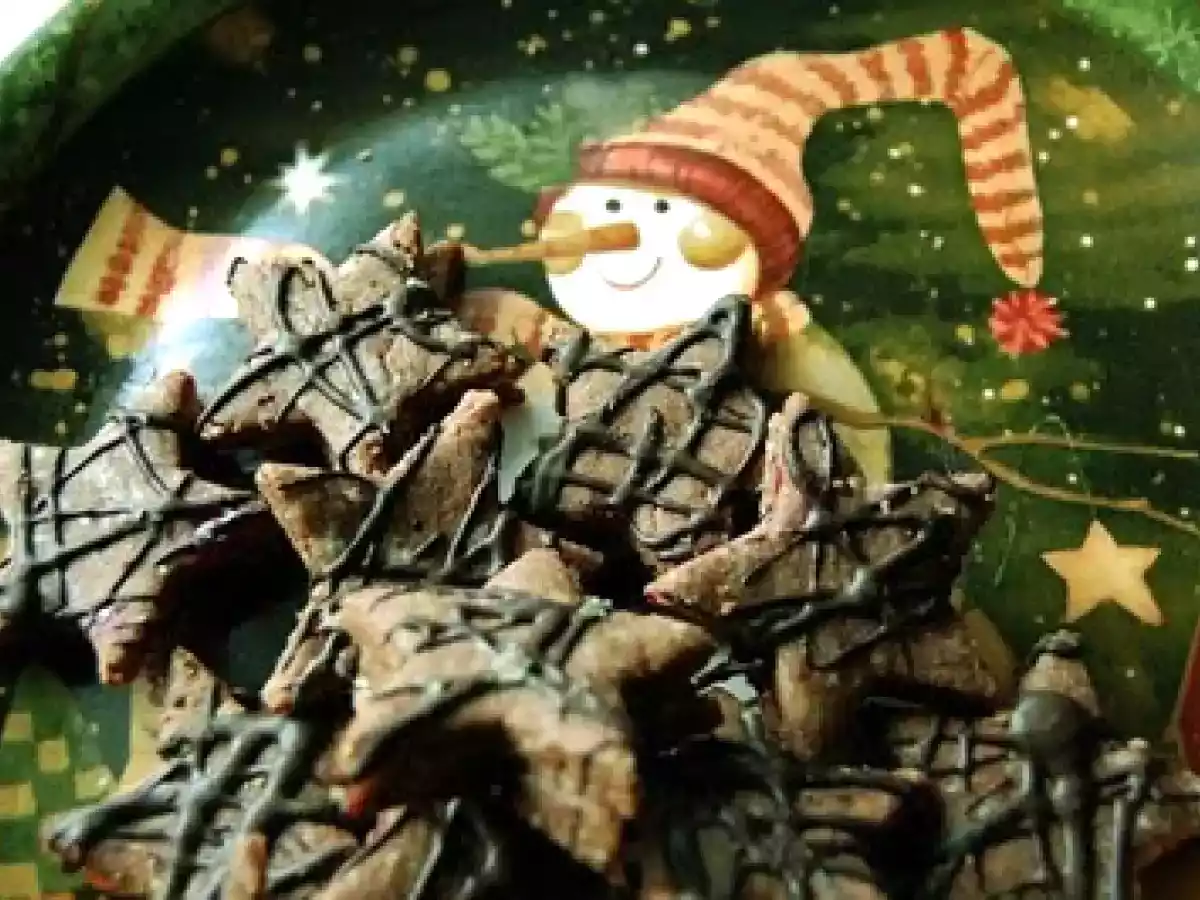 Schoko-Cassis-Sterne