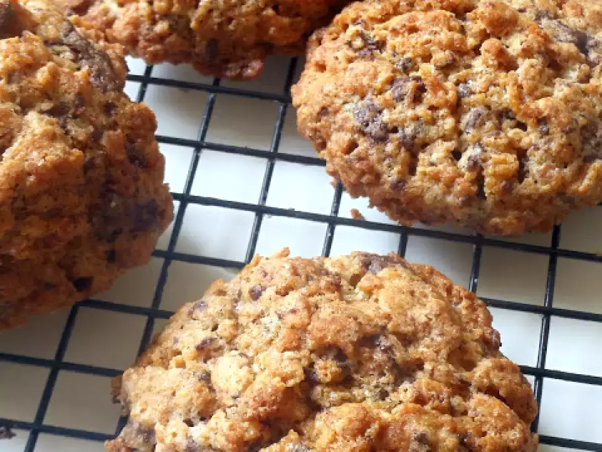 Schoko-Cornflakes Plätzchen