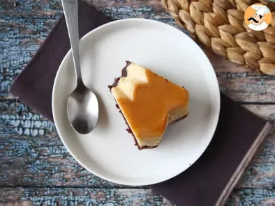 Schoko-Flan, die perfekte Kombination aus weichen Schokoladenkuchen und Karamell-Flan - foto 6