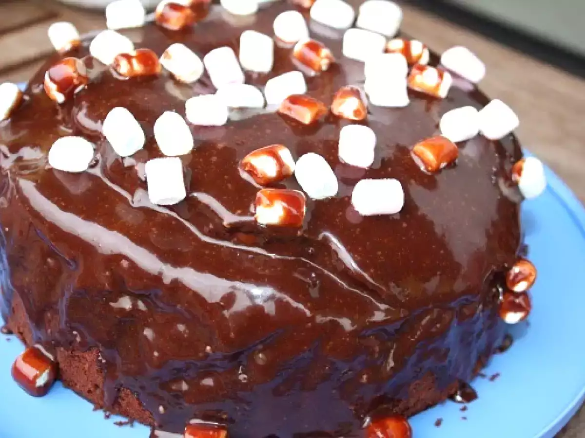 Schoko-Karamell-Kuchen