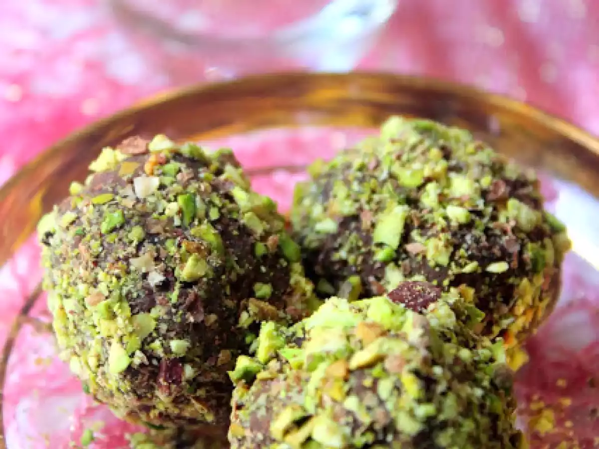 Schoko-Maronenbällchen