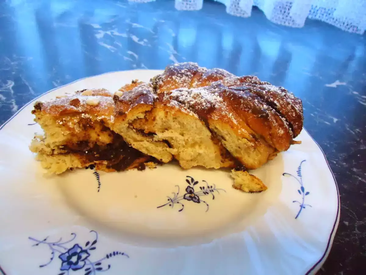 Schoko Marzipan Stern