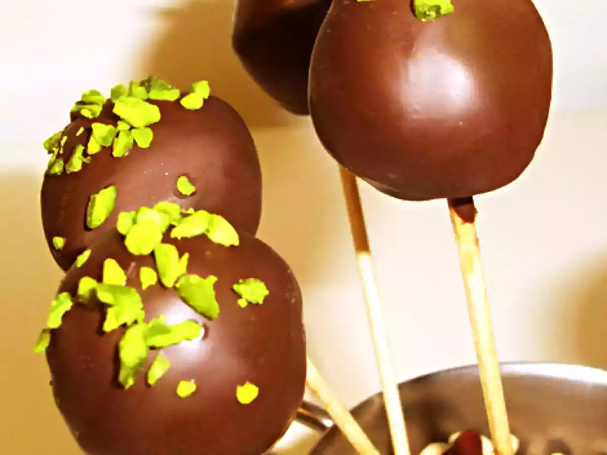 Schoko-Orangen Cake Pops