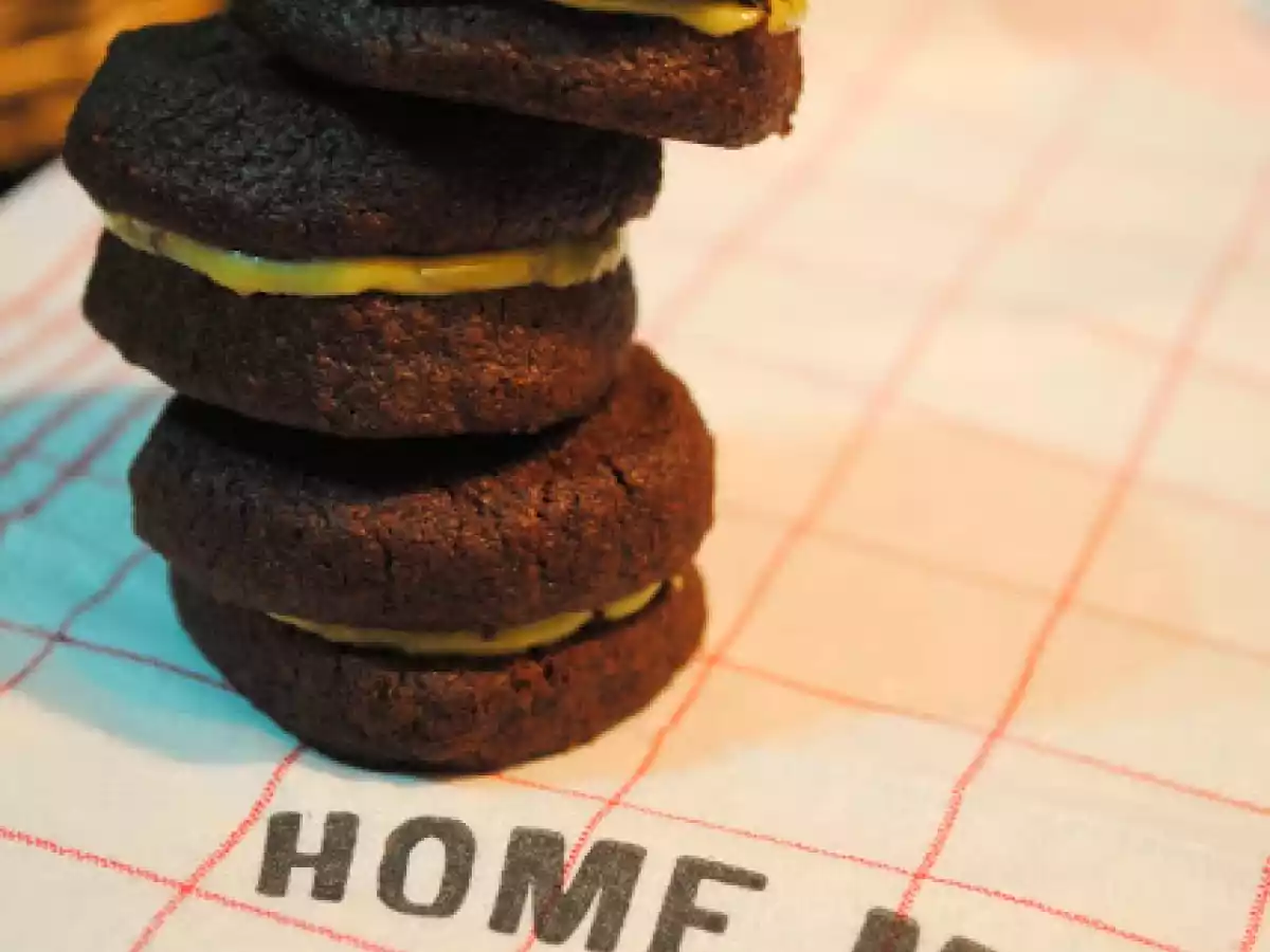 Schoko-Taler mit Kaffee