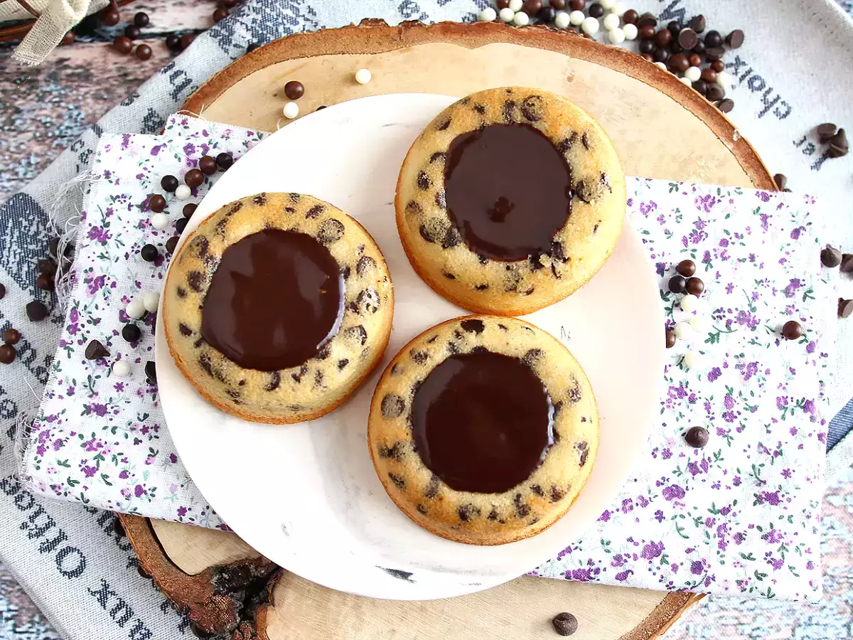 Schoko-Tiger-Financiers – knusprige Ganache - foto 2