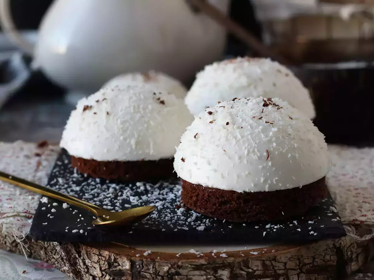 Schokoladen-Kokos-Dessert: zartschmelzend und knusprig!