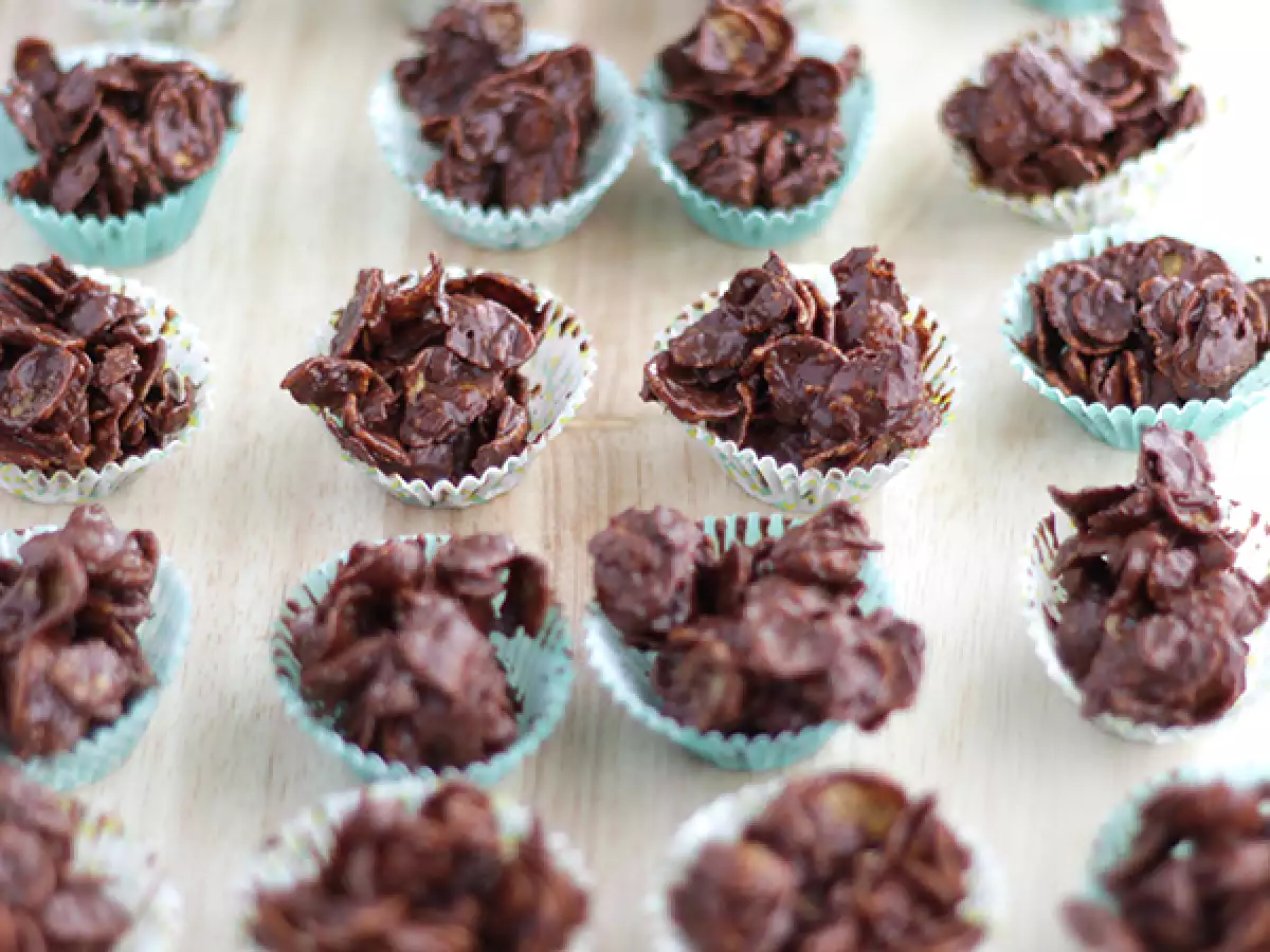 Schokoladen-Sandrosen - foto 3