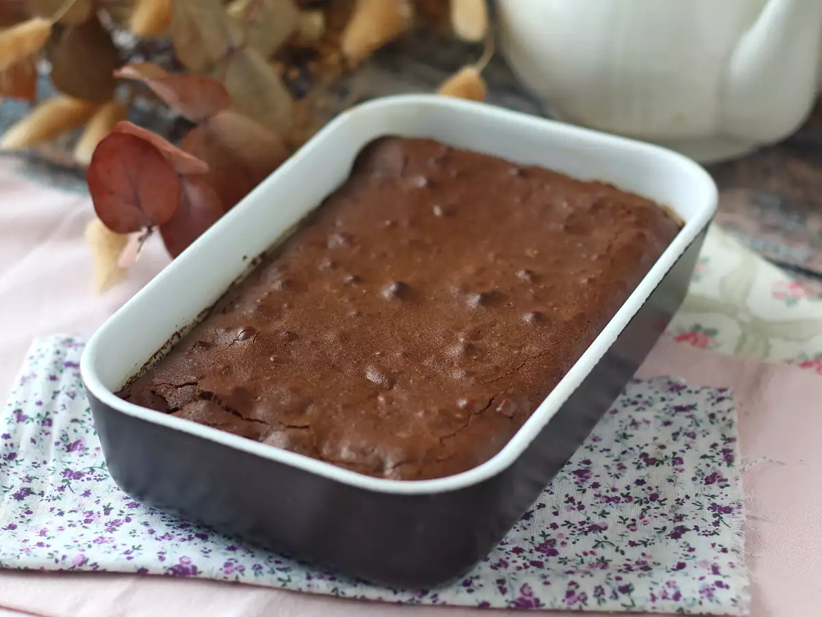 Schokoladen-Walnuss-Brownie aus dem Airfryer - foto 6