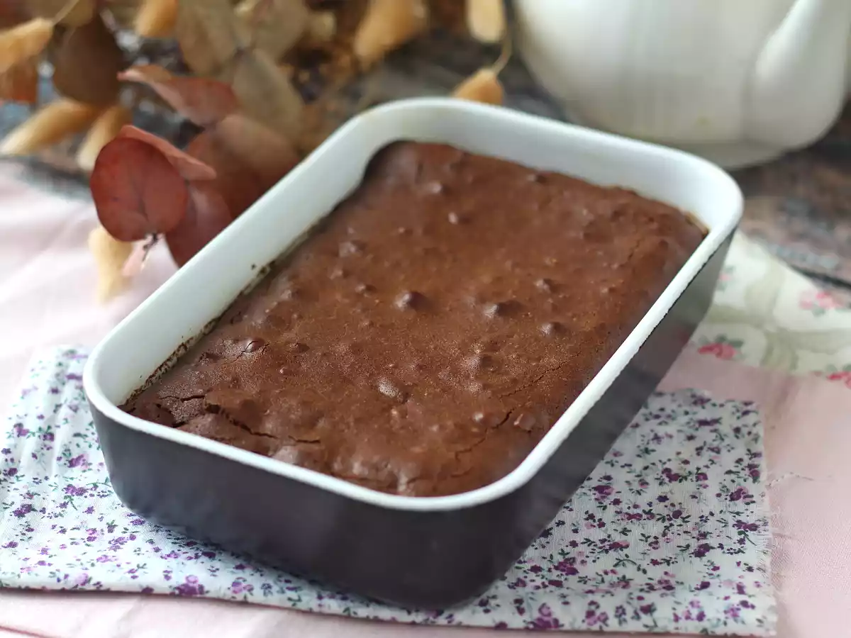 Schokoladen-Walnuss-Brownie im Air fryer - foto 6