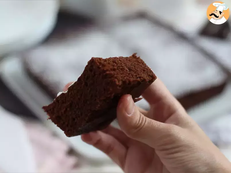 Schokoladenbiskuit in der Mikrowelle in 5 Min. - foto 3
