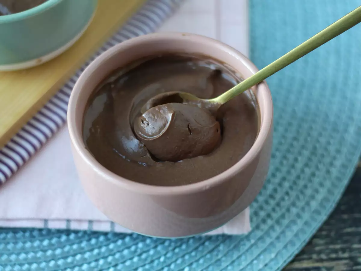 Schokoladencreme aus Seidentofu mit nur 2 Zutaten - foto 5
