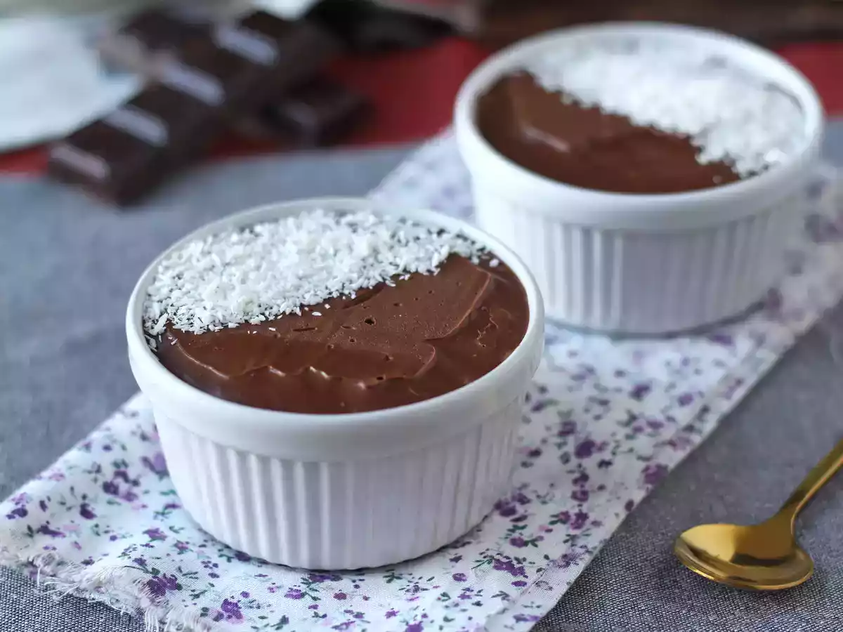 Schokoladendessert mit nur 2 Zutaten! - foto 7