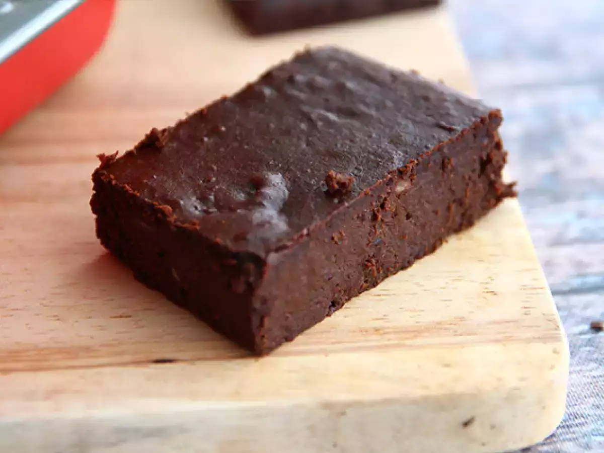Schokoladenfondant mit roten Bohnen – glutenfrei und laktosefrei