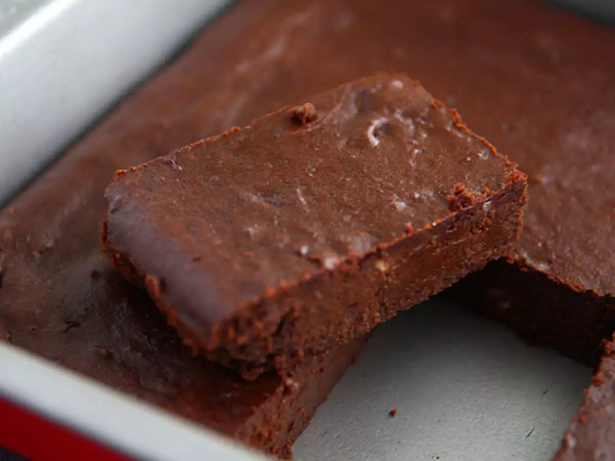 Schokoladenfondant mit roten Bohnen – glutenfrei und laktosefrei - foto 3
