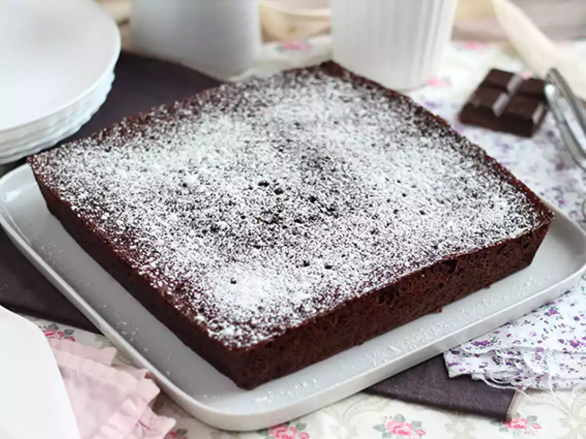 Schokoladenkuchen aus der Mikrowelle in 5 Minuten - foto 5