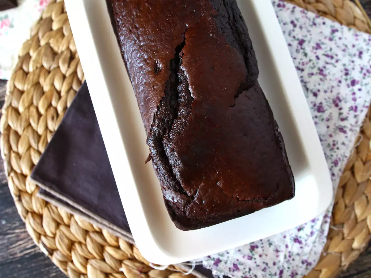 Schokoladenkuchen ohne Eier und Butter - foto 3