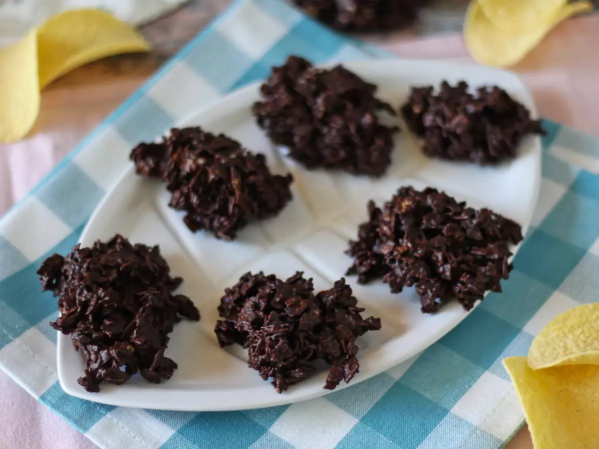 Schokoladenpringles in Sandrosen - foto 2