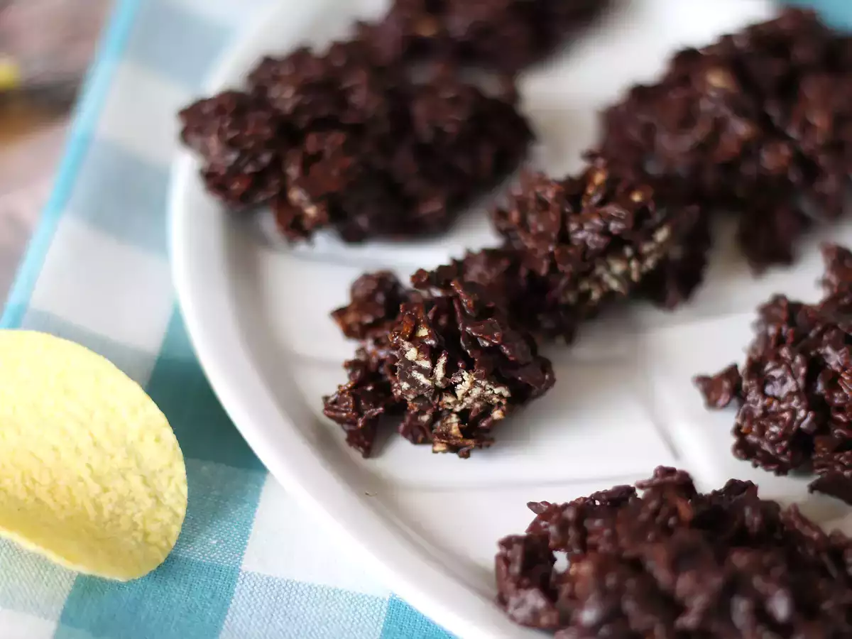 Schokoladenpringles in Sandrosen - foto 4