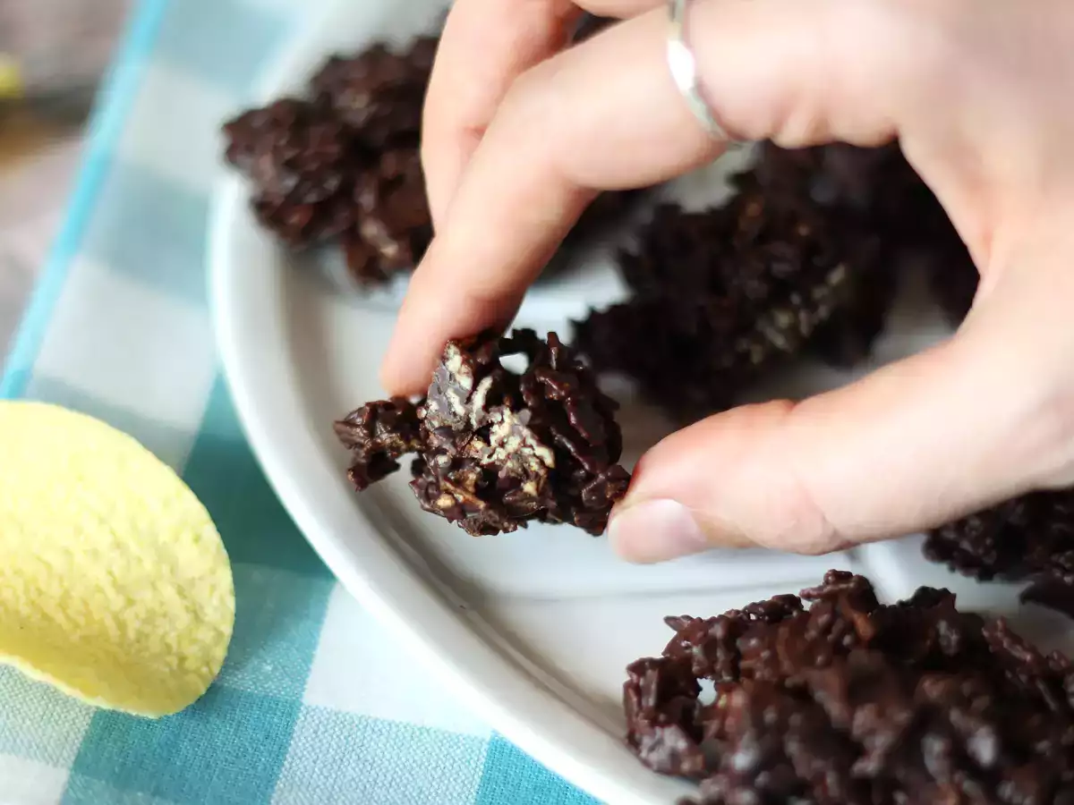 Schokoladenpringles in Sandrosen - foto 5