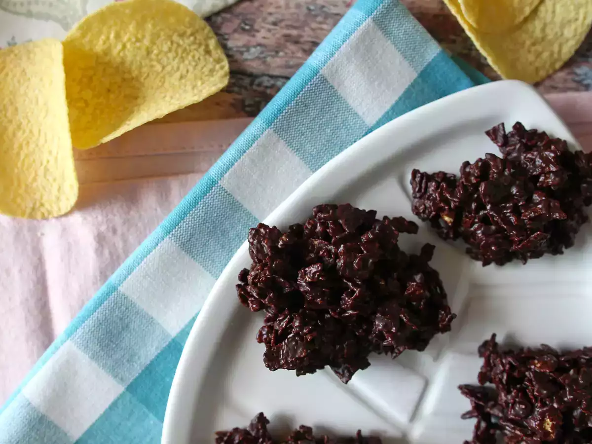 Schokoladenpringles in Sandrosen - foto 6