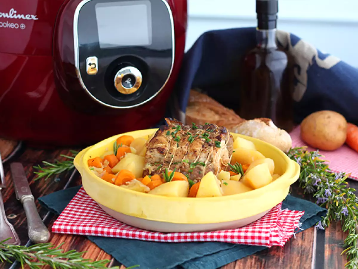Schweinebraten im Cookeo