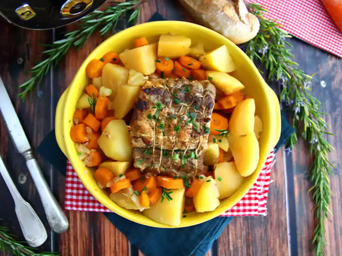 Schweinebraten, Rezept mit dem Cookeo - foto 5