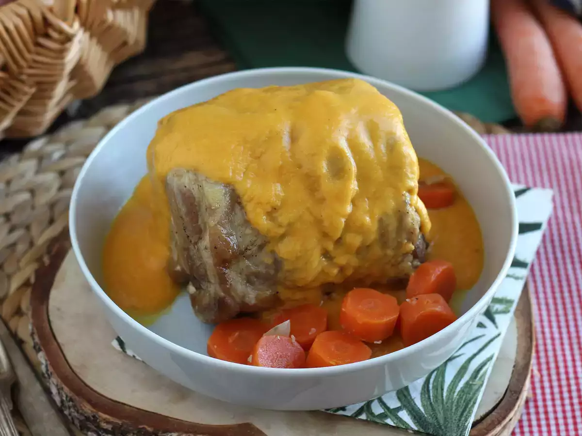 Schweinelende in Biersauce mit Möhren aus dem Schnellkochtopf - foto 4