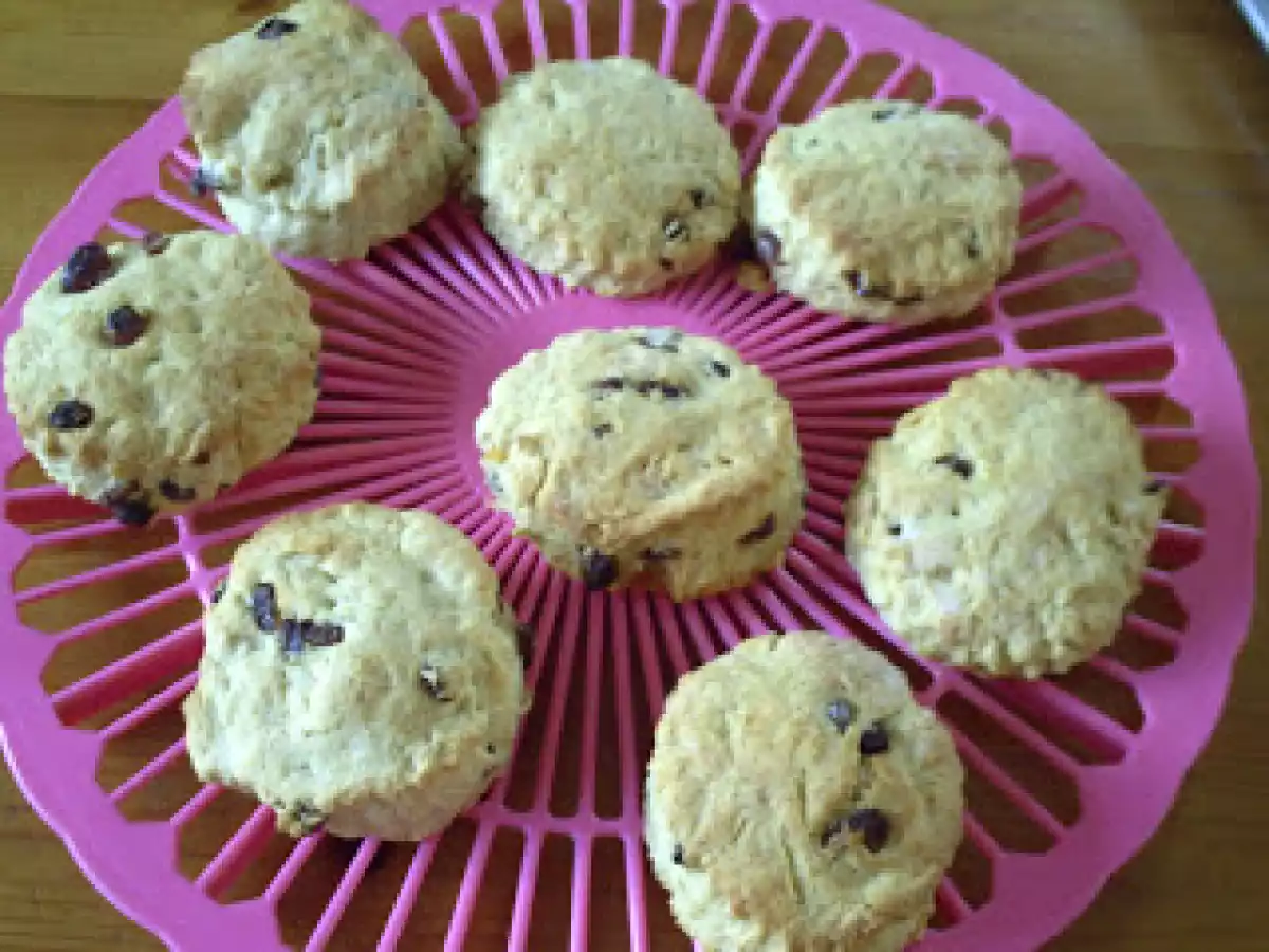 Scones mit Rosinen