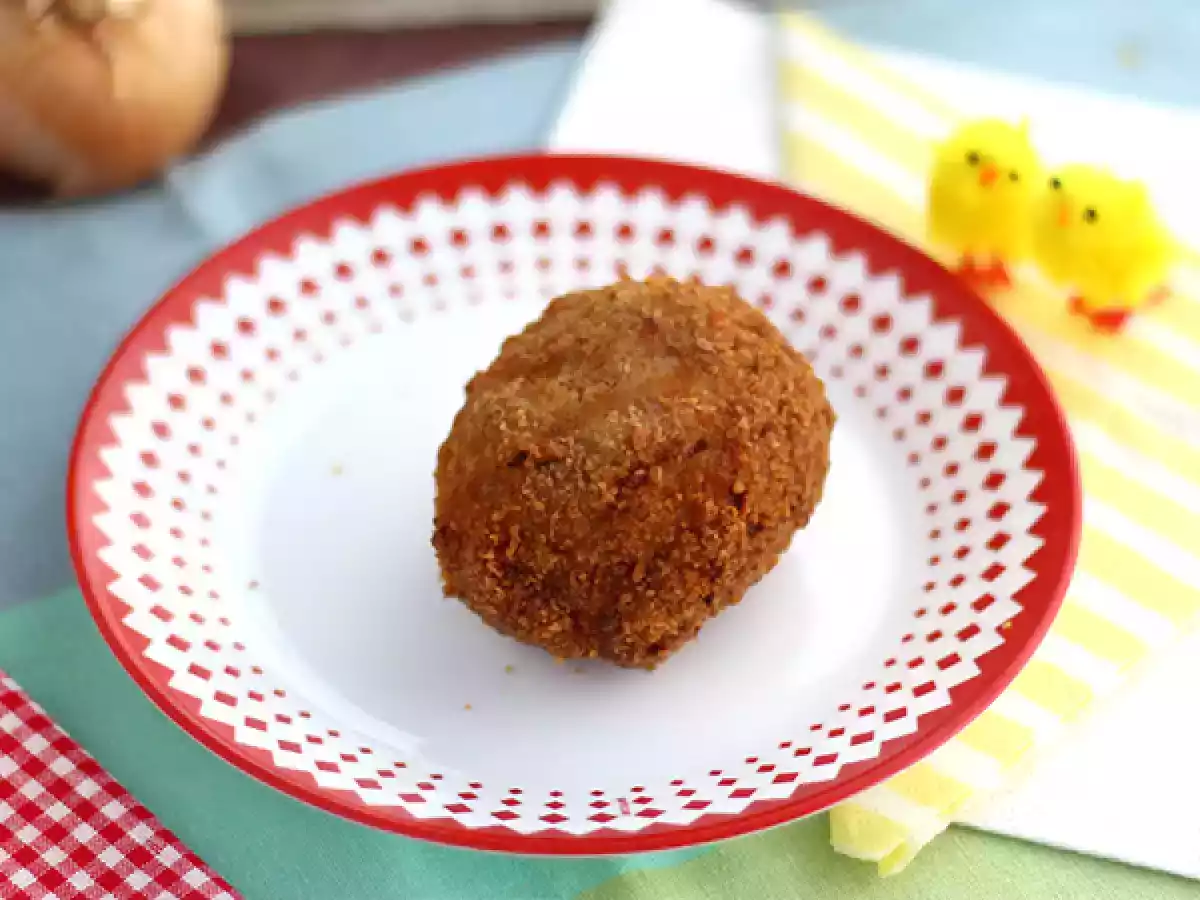 Rezept für scotch eggs – panierte eier schottischer art