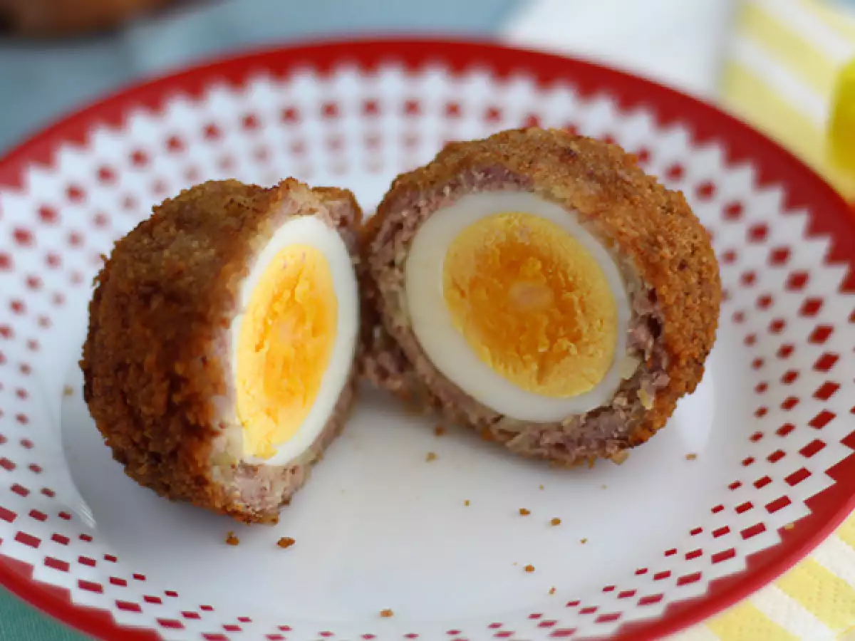 Scotch Eggs – schottische Eier im knusprigen Wurstbrätmantel - foto 2