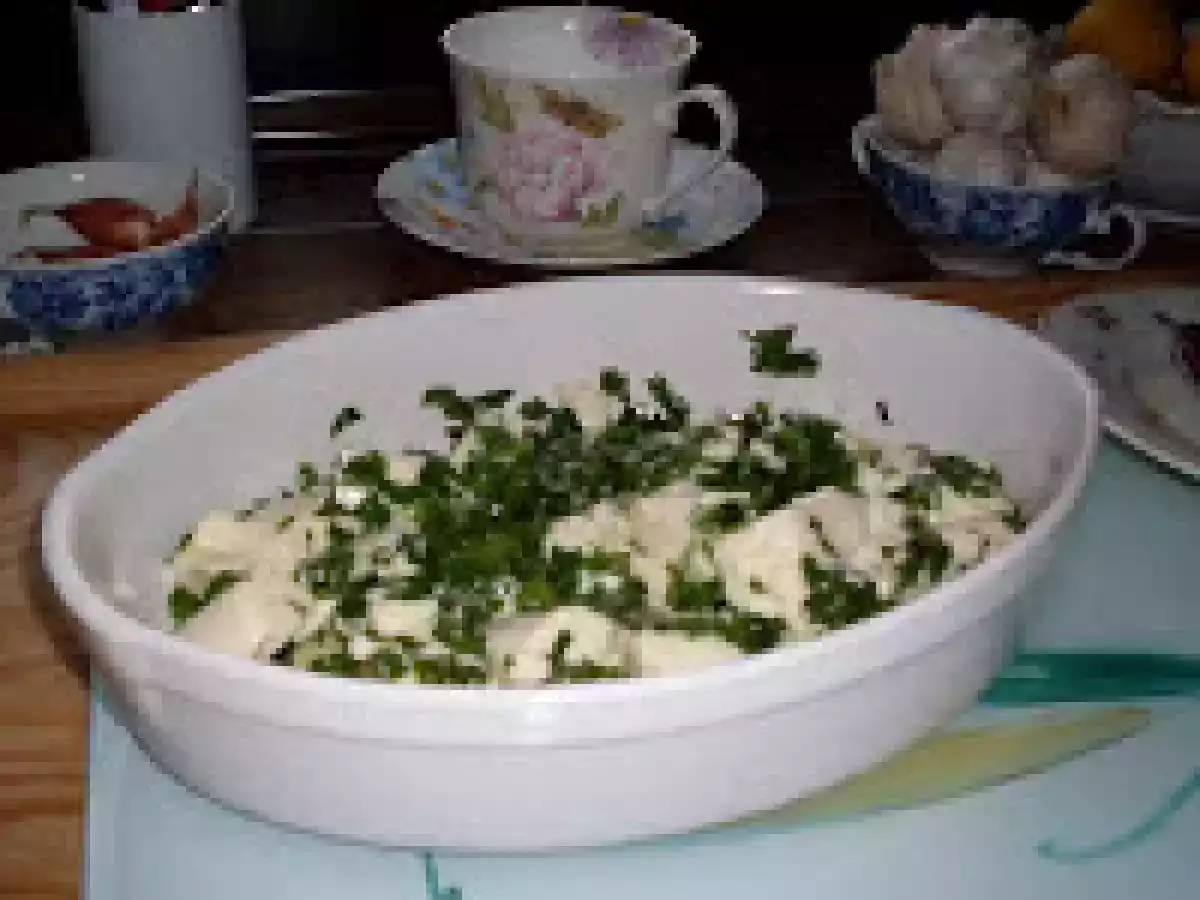 Seidentofu Salat mit Koriander
