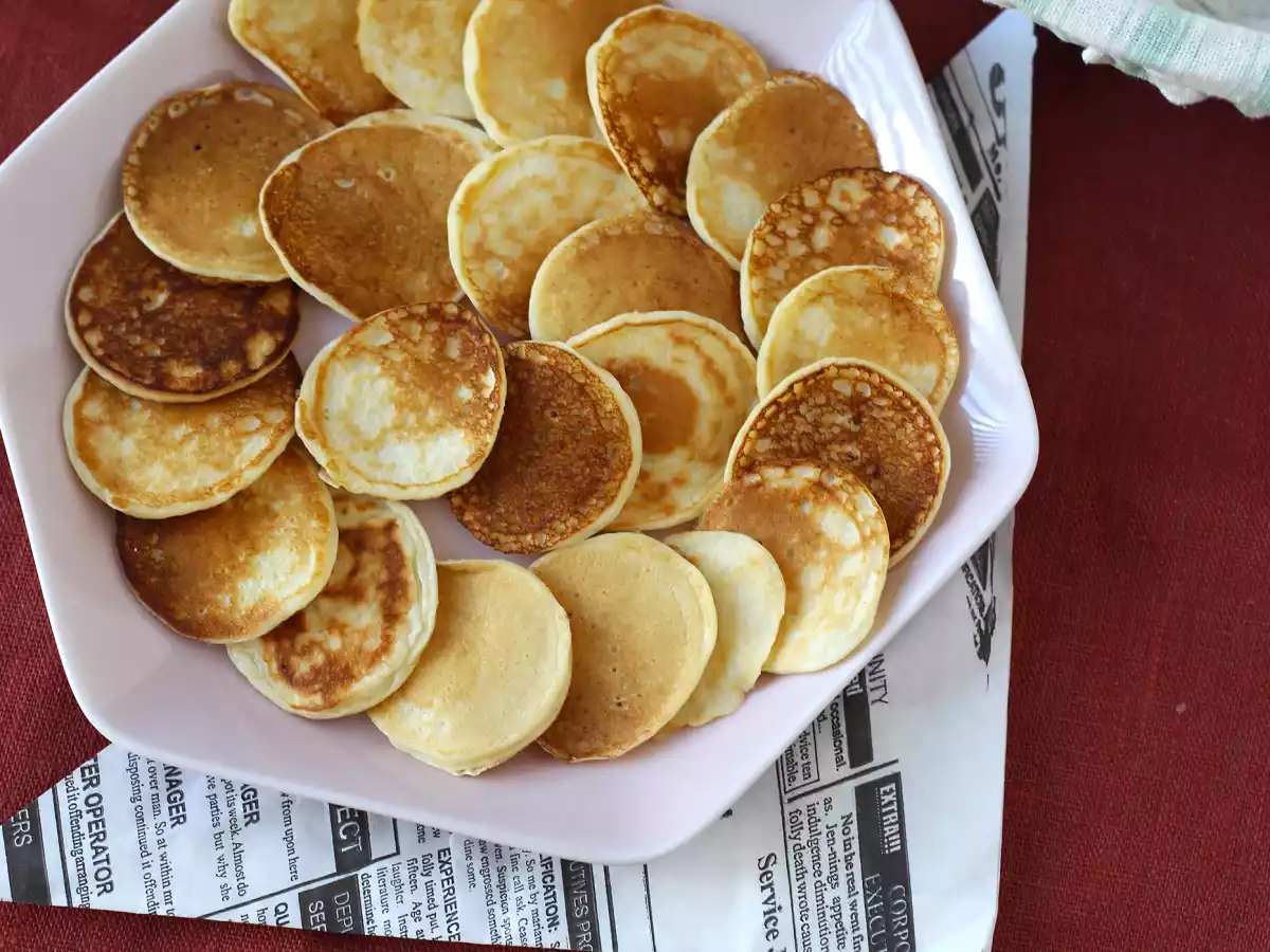 Selbstgemachte Blinis, super einfach zu machen! - foto 2