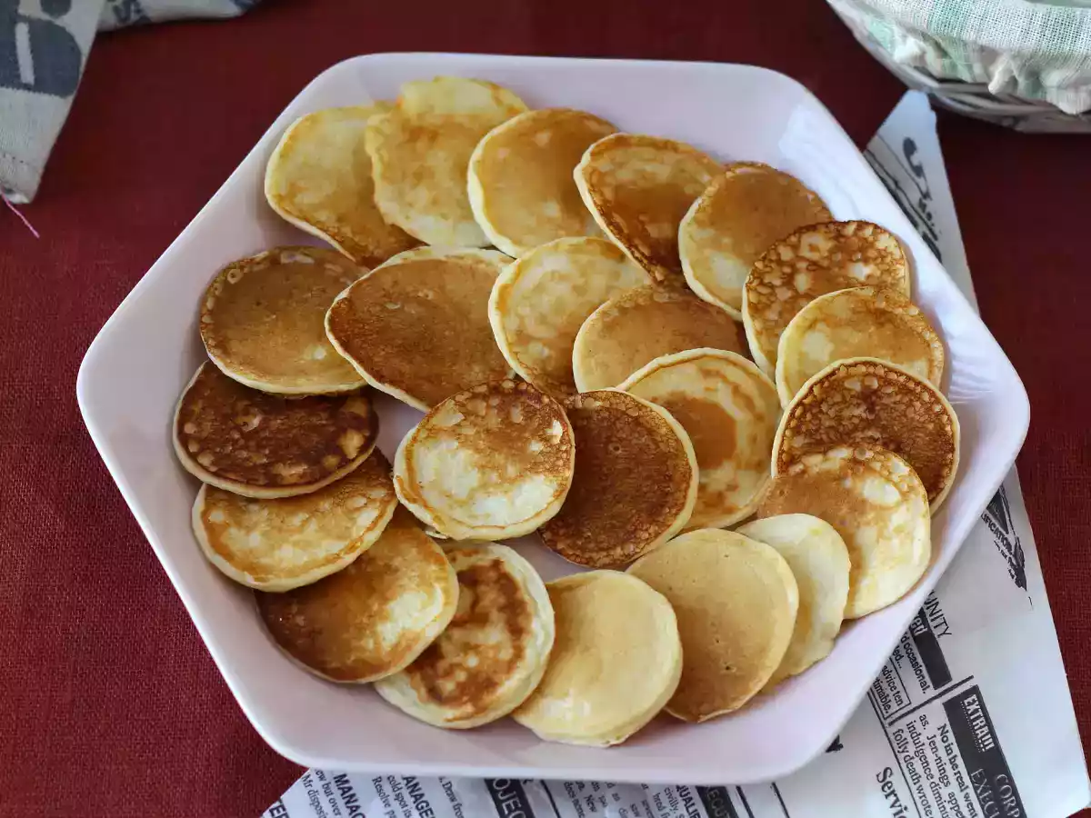 Selbstgemachte Blinis, super einfach zu machen! - foto 3