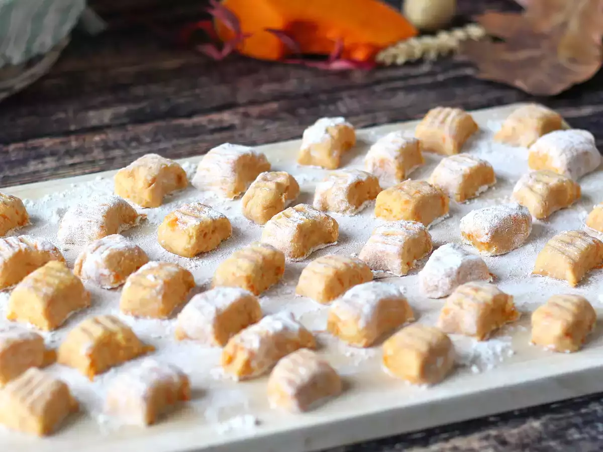 Selbstgemachte Kürbisgnocchi: weich, zart und perfekt für den Herbst! - foto 5