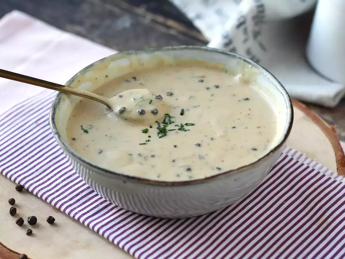 Selbstgemachte Pfeffersauce: cremig, duftend und supereinfach! - foto 4