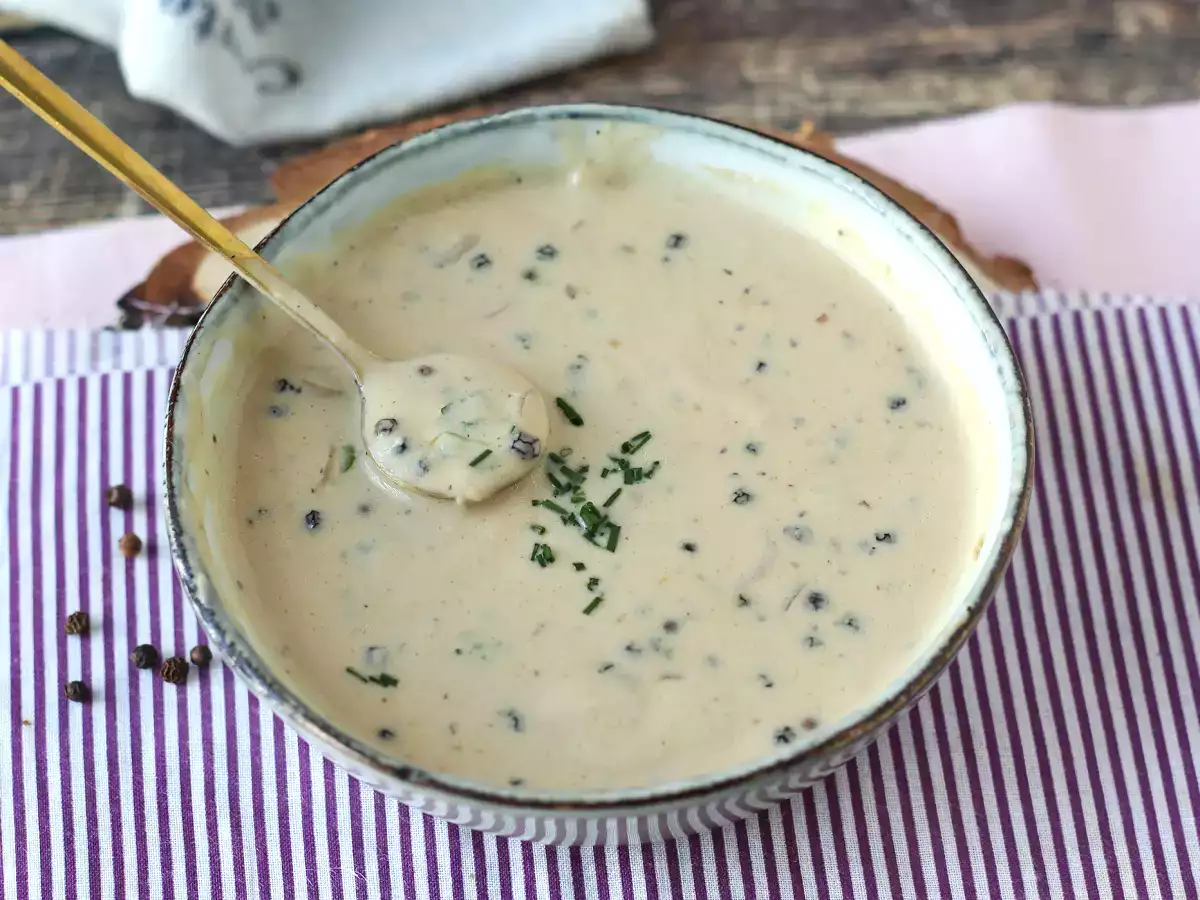 Selbstgemachte Pfeffersauce: cremig, duftend und supereinfach! - foto 5